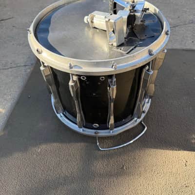 Pearl Marching percussion snare 80s  - Black wrap image 2