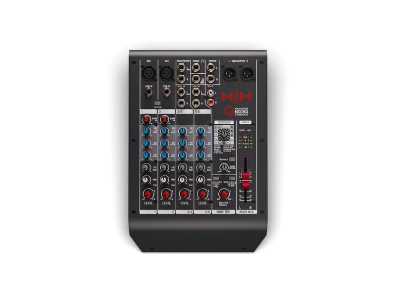 HH Audio Q6FX 6-Channel Analog Mixer with Effects image 1
