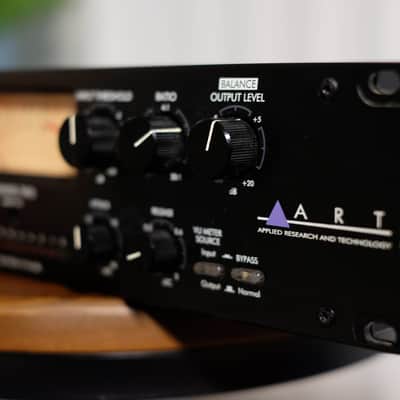 ART Pro VLA II 2-Channel Vactrol Compressor 2009 - Present - Black image 2