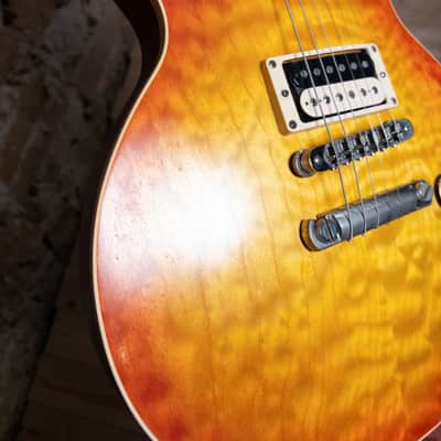 Gibson Les Paul Standard '50s 2005 - Faded Vintage Cherry Sunburst - Quilted Maple Top image 17