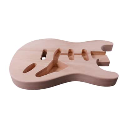 Stratocaster Style Electric Guitar SSS Body, Mahogany image 5
