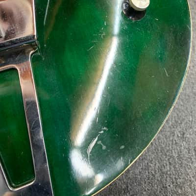 Yamaha SA-30 T Hollow Body with Tremolo 1967 - 1972 - Dark Green image 19