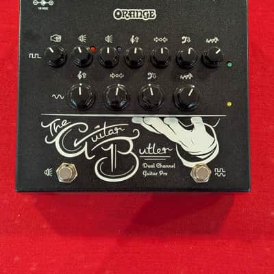 Orange Guitar Butler Dual Channel Guitar Pre 2022 - Present - Black image 5