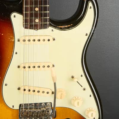 Fender Stratocaster Sunburst Original Vintage 1962 - Sunburst (COD 2181VG) image 4