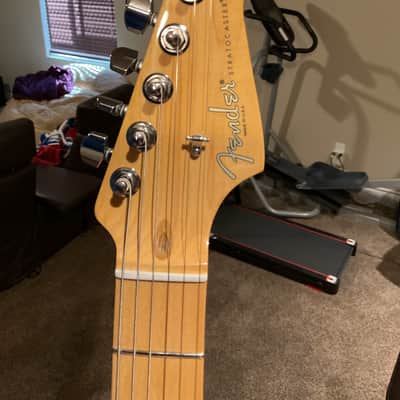 2015 Fender American PRO Standard Stratocaster HSS - Olympic White image 10