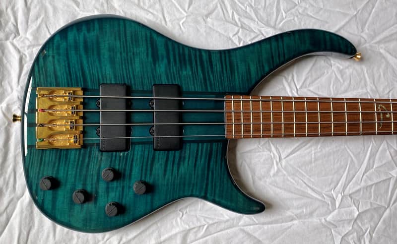 Peavey Cirrus 4 USA - Peacock Blue w/OHSC image 1