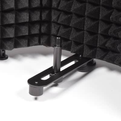 Citronic 3-Section Square Microphone Isolation Screen image 3