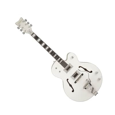 Gretsch G7593T Billy Duffy Signature Falcon 6-String Right-Handed Electric Guitar with Bigsby Tailpiece and Ebony Fingerboard (White Lacquer) image 4