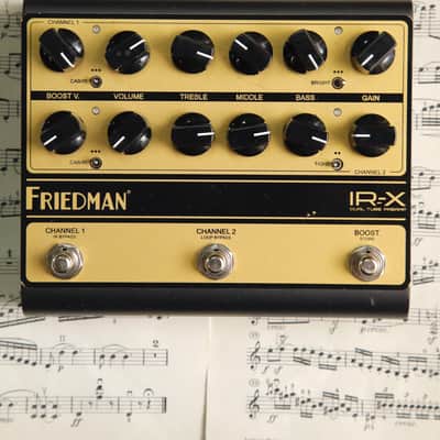 Friedman IR-X Dual Tube Preamp & DI Pedal Pre-Owned | Reverb