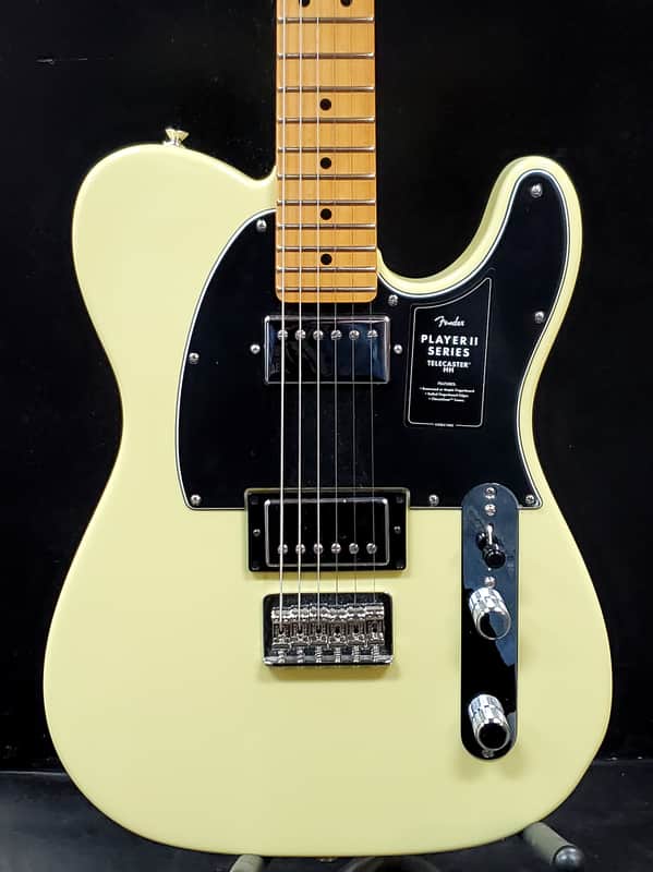 Fender Player II Telecaster HH 2024 - Hialeah Yellow w/FREE Pro Set Up image 1
