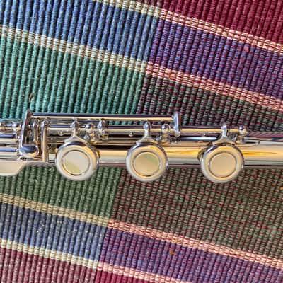 Armstrong Model 80B French Model Flute - Sterling Silver w/Gold Lip Plate - Overhauled image 8