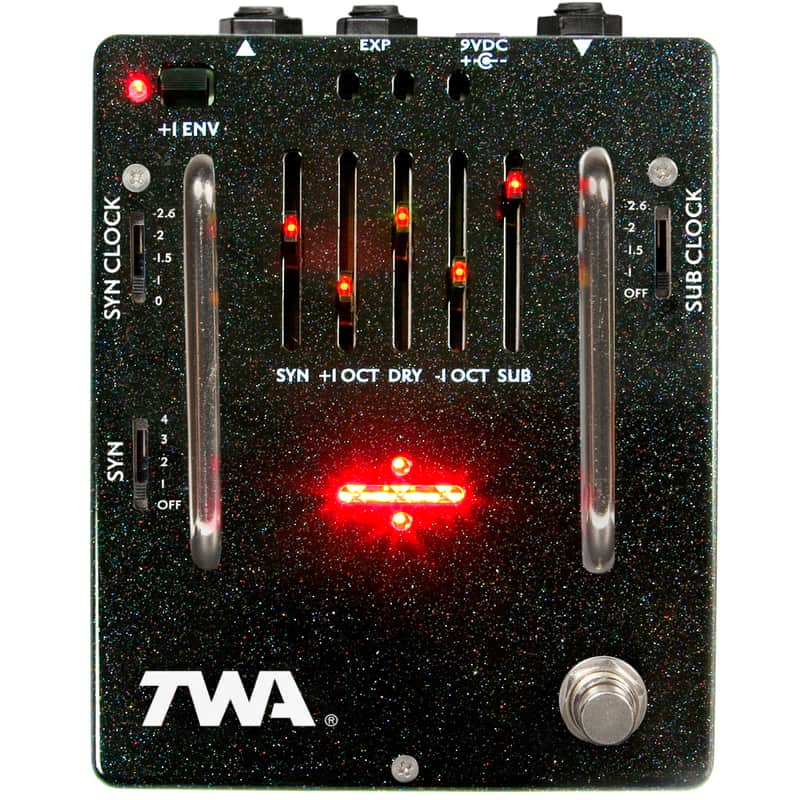 TWA (Totally Wycked Audio) GD-02 Great Divide Analog Synth Octaver Bass Synth Guitar Synth Pedal image 1
