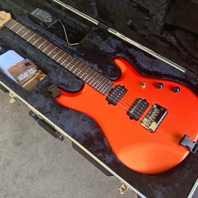 Ernie Ball Music Man John Petrucci Signature JP6. Tangerine Pearl. image 1