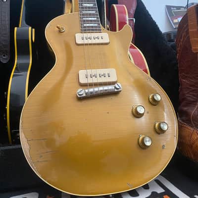 Handyman Les Paul Gold Top All Gold 2019 - All Gold relic image 10