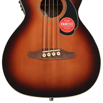 Fender Kingman Acoustic-electric Bass - Shaded Edge Burst image 3