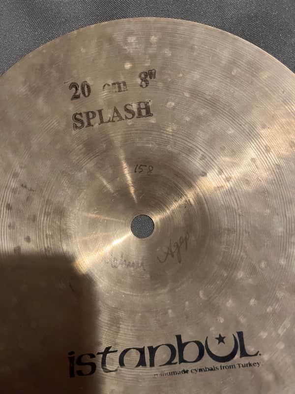 Istanbul Mehmet 8" Traditional Series Splash Cymbal 2010s - Traditional image 1
