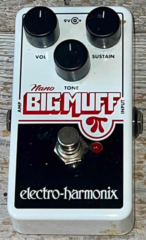 Electro-Harmonix Nano Big Muff Pi Distortion / Sustainer, EHX Mint Condition Support Small Biz and Save a Little Money Buy This one ! image 1
