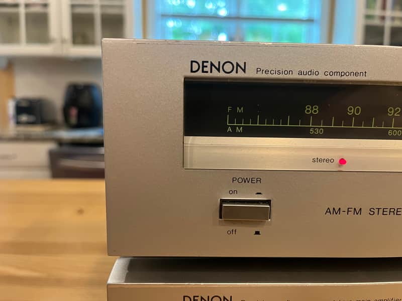 Denon PMA 530 / TU 530 1980s - Silver | Reverb