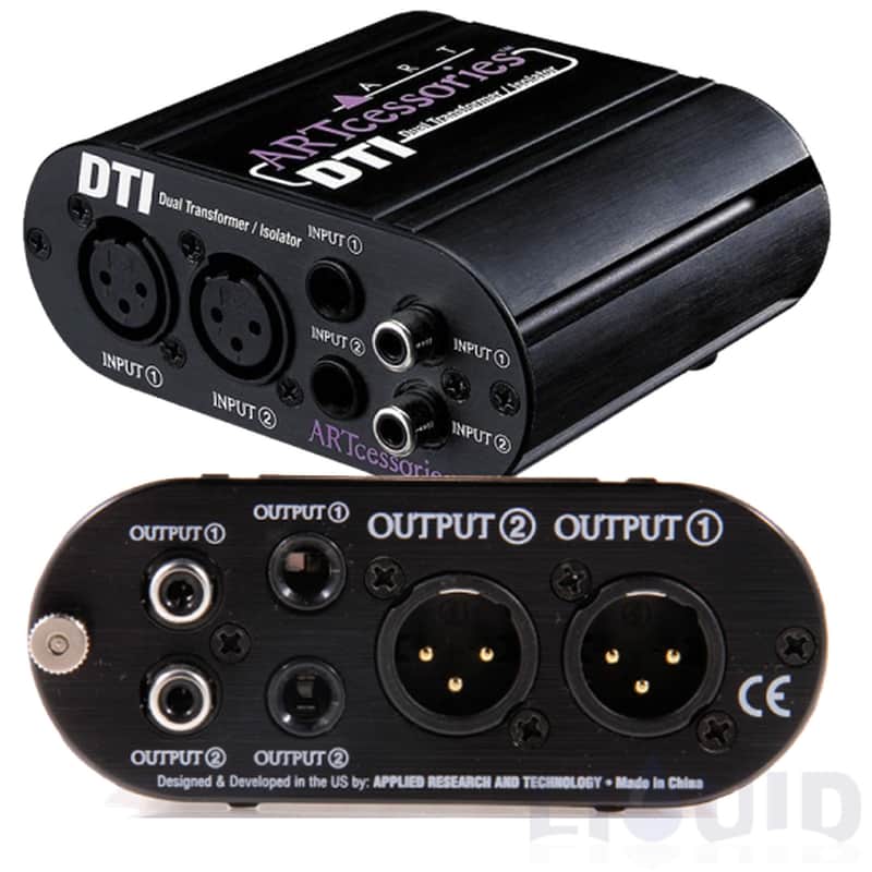ART DTI Dual Transformer Isolator Hum Eliminator image 1