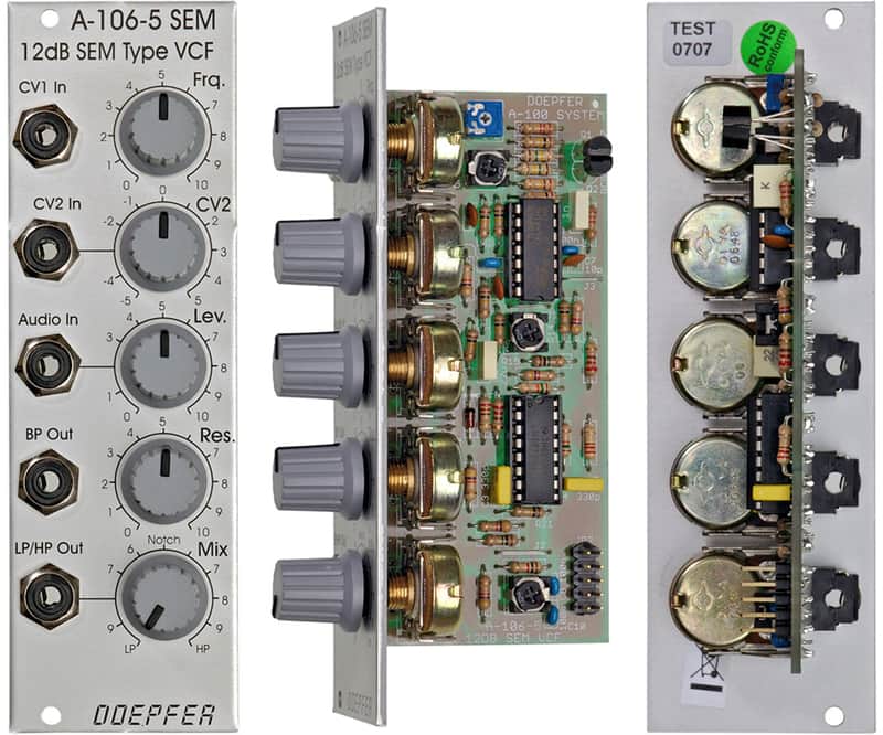 DOEPFER A-106-5 SEM VCF : BRAND NEW :  [DETROIT MODULAR] image 1