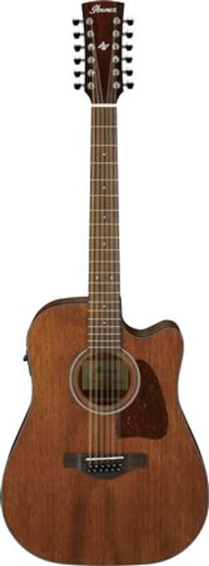 Ibanez Artwood AW5412 Acoustic Electric Guitar Open Pore Natural image 1
