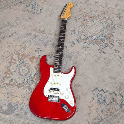Fender GC USA Pro Stratocaster HSS with Hardshell Case - Crimson Red Transparent - 2015 image 2