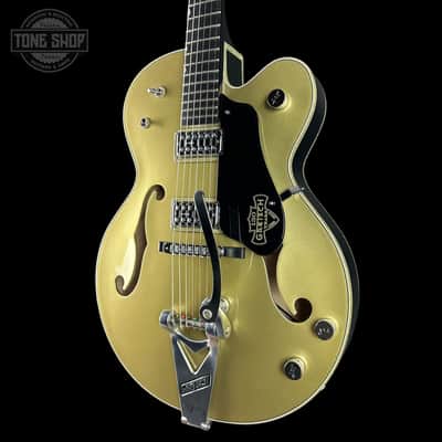 Used 2013 Gretsch Custom Shop Stephen Stern Masterbuilt 130 Anniversary Metallic Gold/Black w/Case TSU24198 image 3