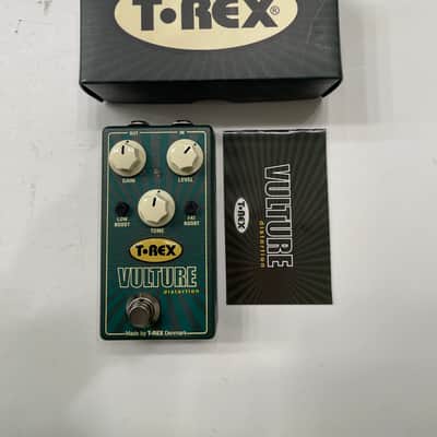 T-Rex Engineering Vulture Distortion Booster Guitar Effect Pedal + Original Box image 2