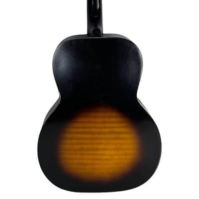 1960s Kay Acoustic Guitar Sunburst Reinforced Neck image 4