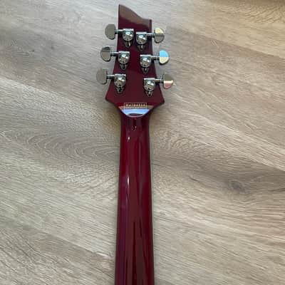 Schecter Diamond Series Red Exotic Star image 6