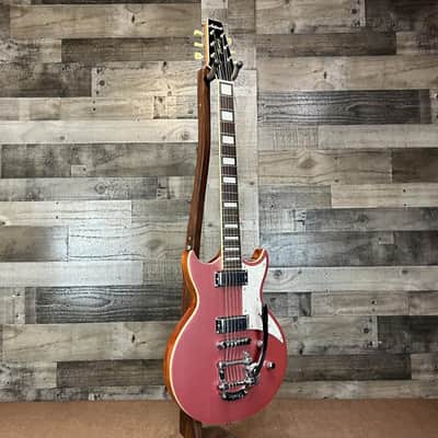 Aria 212-MK2 Bowery Electric Guitar-Cadillac Pink *USA Small Business* image 2