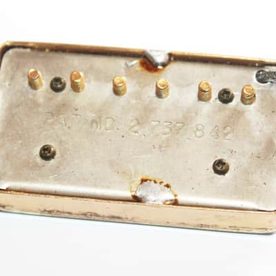 Vintage 1974 Gibson les Paul Custom Patent Number T Top Humbucker Pickup 1970's ES SG image 5
