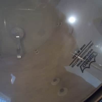 Modern Drum Shop New York City Custom Designed 4 Piece Drum Set Blue Swirl image 9