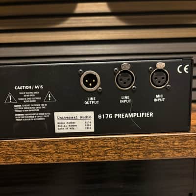 Universal Audio 6176 | 610B Tube Preamplifier + 1176LN Limiting Amplifier image 6