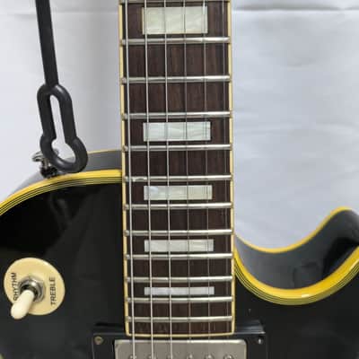 Juno LP Series Les Paul Custom-Style Electric Guitar Black – Japanese Market image 4