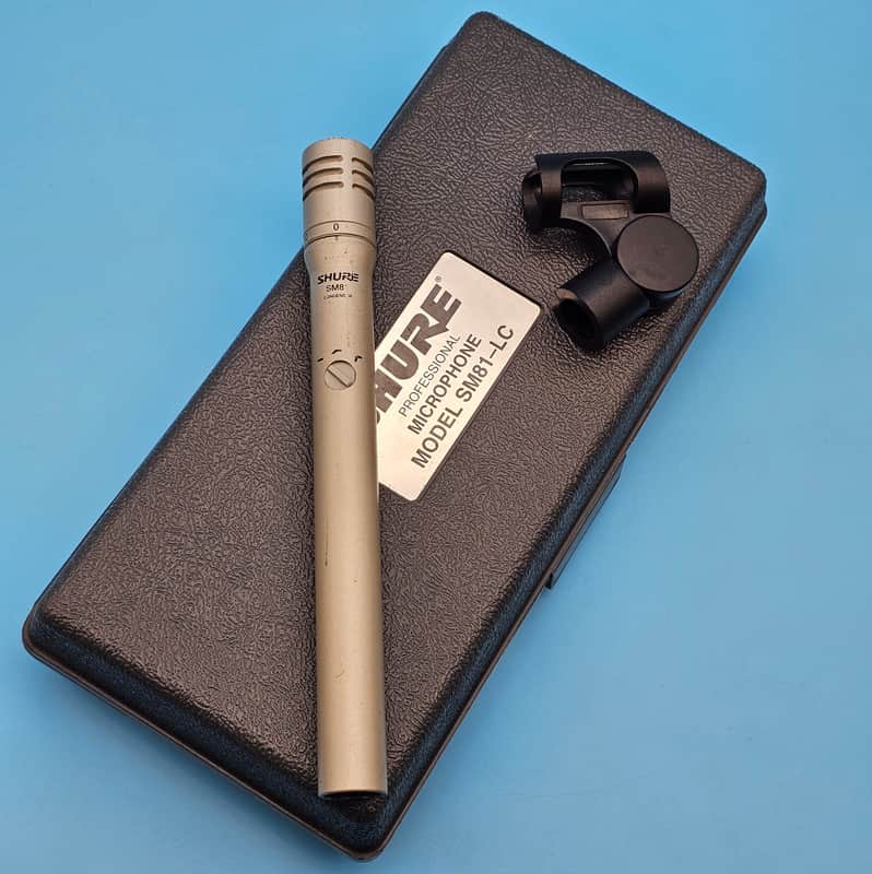 Shure SM81 Small Diaphragm Cardioid Condenser Microphone