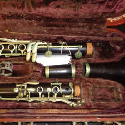 vintage Evette Schaeffer Buffet-Crampon Paris wooden clarinet AS IS For parts or repair project image 2