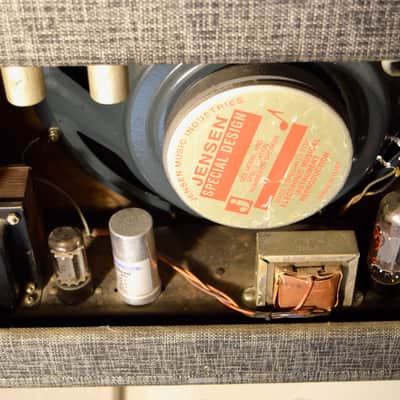 Valco Supro 1696TN - Vintage 1962 1x15" Combo Amp image 13