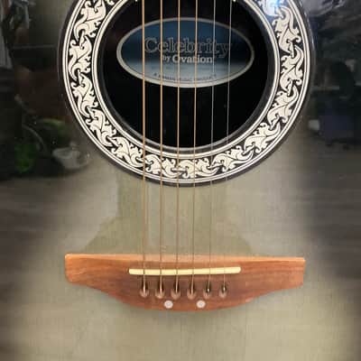 Ovation CC157 CC-157 1990's Grey Burst Sunburst Gray-W/case image 3