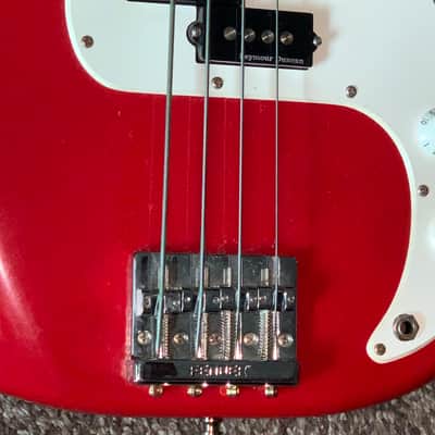 1994 Fender Precision Bass with Rosewood  Fretboard electric bass guitar upgrades image 13