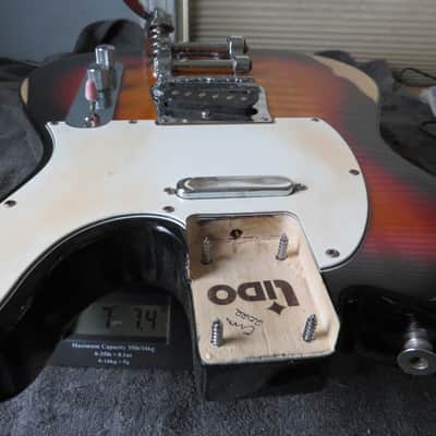 Tele tremlo sunburst loaded body Telecaster sunburst body - Sunburst image 8