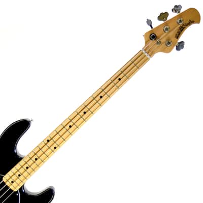 Ernie Ball Music Man StingRay 4-String Bass + Hipshot BT1 - Black image 4