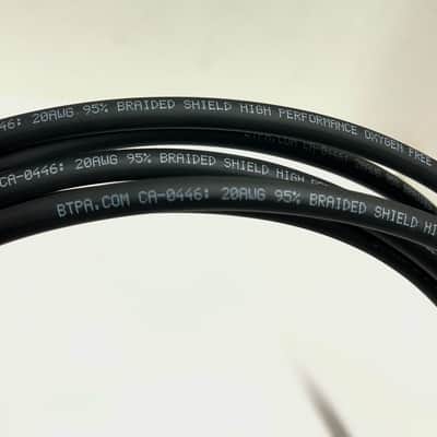 Premium Made in USA Best-Tronics Pro Audio 1/4" TS Right-Angle to Straight Instrument Guitar Cable - 12ft foot long Premium Quality Instrument Cable for Electric Guitars and Bass Outperforms Canare GS-6 and Mogami 2524 with 1/2 the Capacitance image 4