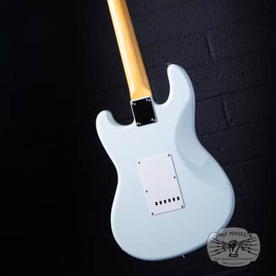 Greco BG Custom MIJ Electric Guitar – Blue White – Made in Japan image 11