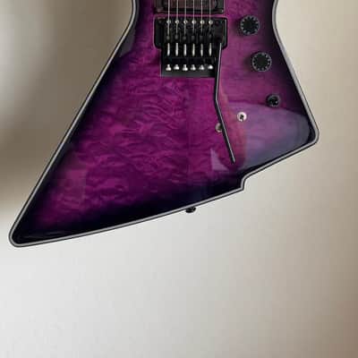 Schecter E-1 FR-S Special Edition Trans Purple Burst | Sustainiac | Floyd Rose 1500 | Stainless Frets image 2