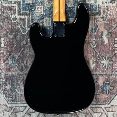 1992 Fender Precision Bass Standard MIM Made In Mexico Black Electric Bass Guitar W/ Hardshell Case & Upgrades! image 8