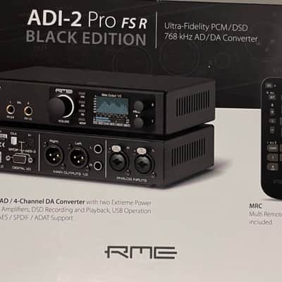 RME ADI-2 PRO FS R Black Edition AD/DA Converter - Excellent Condition image 2
