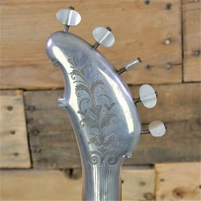 The Riley Baker Perfected Patent 5-String Banjo Zither 1897 - Aluminium Body image 13