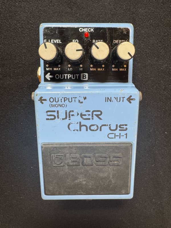 Boss CH-1 Super Chorus - Blue Label (Analog Circuit, Made in Taiwan) image 1
