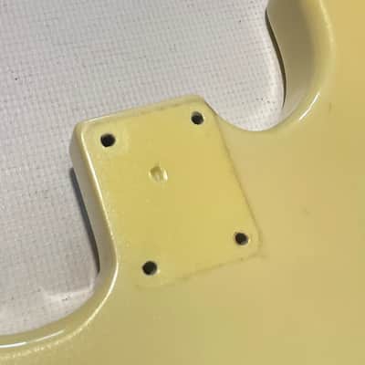 1986 Japan Charvel Jackson Import Model 3 Aged Pearl White Guitar Body Kahler Ready image 18